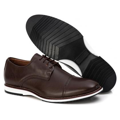 Imagem de Sapato Masculino Oxford Derby Premium Em Couro Confort