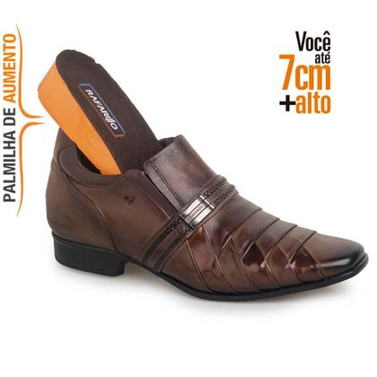 Imagem de Sapato Masculino Rafarillo Alth Você+alto 7cm Couro