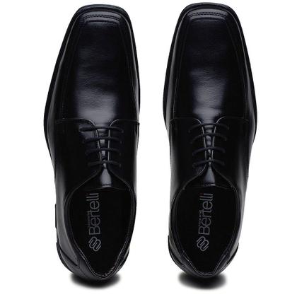Imagem de Sapato Masculino Social Comfort Bico Quadrado Preto 80010