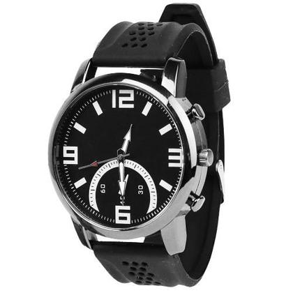 Imagem de Sapato Masculino Social Preto Confortavel com relogio e cinto