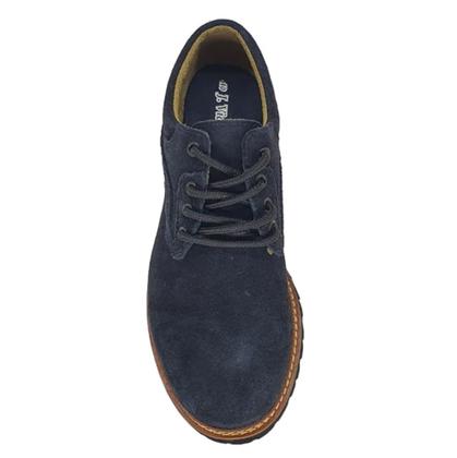 Imagem de Sapato Max-shoes 12 Cavaleiro De Couro Camurça Masculino (61066)