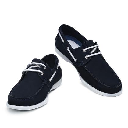 Imagem de Sapato Mocassim Dockside Couro Masculino Viena Confort