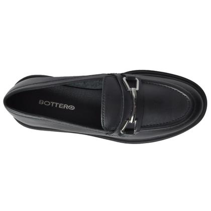 Imagem de Sapato Mocassim Feminino Bottero Loafer Couro Preto 362301-8