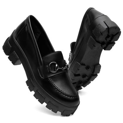 Imagem de Sapato Mocassim Feminino Confortável e Estiloso Tendência Moda