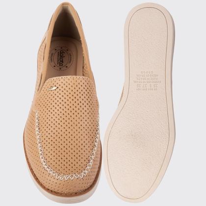 Imagem de Sapato Mocassim Feminino Couro Conforto Dakota G9051