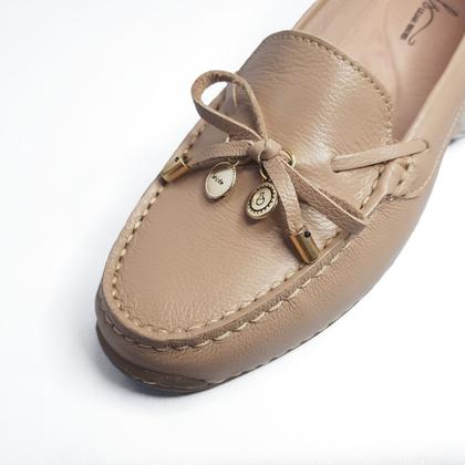 Imagem de Sapato Mocassim Feminino Liliah Shoes Calce Facil Isis Nude