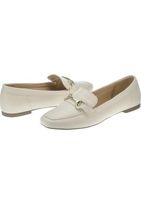 Imagem de Sapato Mocassim Feminino Oxford Branco