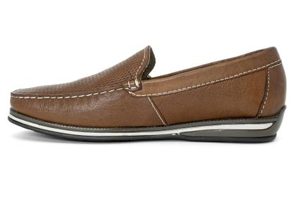 Imagem de Sapato Mocassim Masculino Democrata Ted Casual Couro Conforto