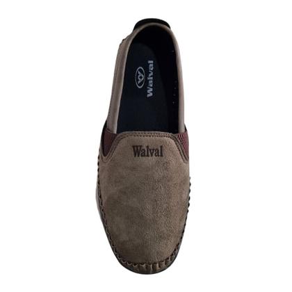 Imagem de Sapato Mocassim Masculino Sapatilha material sintético Camurca Conforto 1010