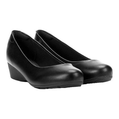 Imagem de Sapato Modare Anabela 7014.200 De Uniforme Preto Feminino