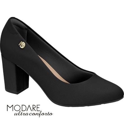 Imagem de Sapato Modare Feminino Salto Bloco 7377105 Preto