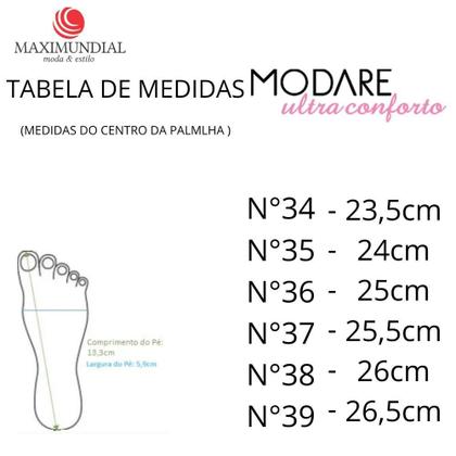 Imagem de Sapato Modare Feminino Salto Bloco Ajustável