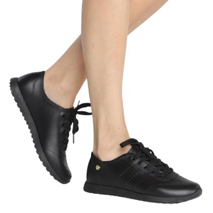 Imagem de Sapato Moleca Casual Tênis Sapatenis Feminino 5736 Básico Clássico Tradicional Tratorado Original