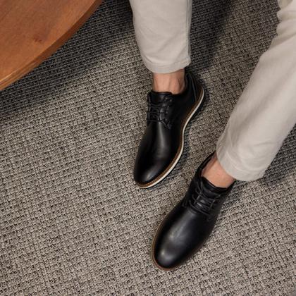 Imagem de Sapato Oxford Masculino Social Liso Moderno Casual Sapato 02