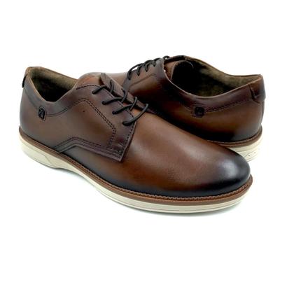 Imagem de Sapato Pegada Casual Couro com Elástico Marrom 126701