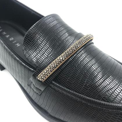 Imagem de Sapato Ramarim Mocassim com Brilho Preto 2416102