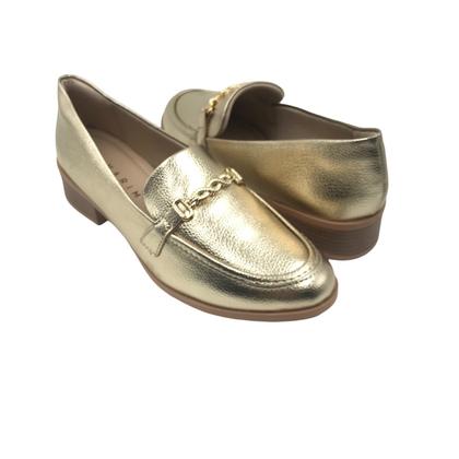 Imagem de Sapato Ramarim Mocassim com Corrente Dourado 2416101