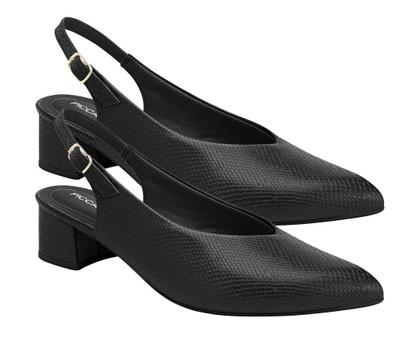 Imagem de Sapato Salto Médio SlingBack Piccadilly 7390311 Feminino