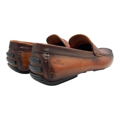 Sapato Samello Drive Nico Mocassim Slip On Loafer Couro Absolut