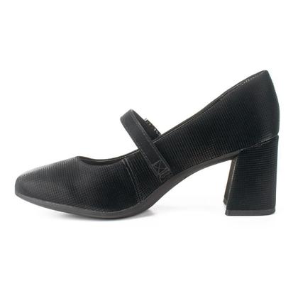 Imagem de Sapato Scarpin Boneca Salto Bloco Dakota Feminino D0282 Preto