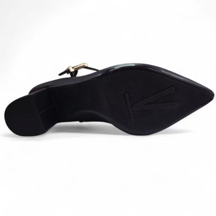 Imagem de Sapato Scarpin Boneca Vizzano Salto Bloco Elegância e Conforto