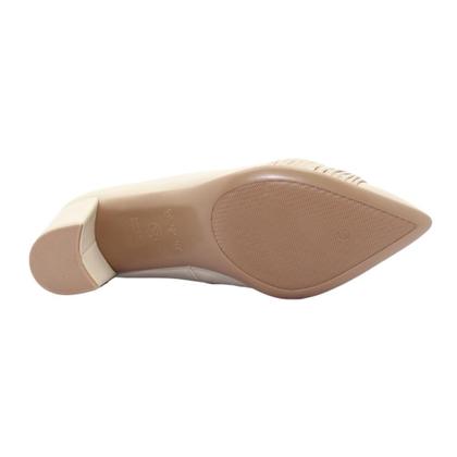 Imagem de Sapato Scarpin Feminino Salto Bloco Bico Fino Topstart Ref:1478-041