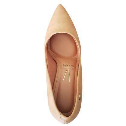 Imagem de Sapato Scarpin Feminino Salto Grosso Alto Bico Fino Confortavel Flex 1285.400