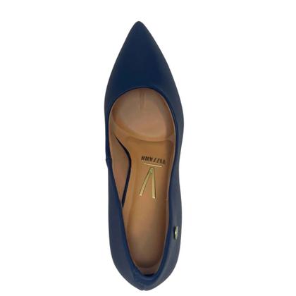 Imagem de Sapato Scarpin Feminino Salto Grosso Alto Bico Fino Confortavel Flex 1285.400