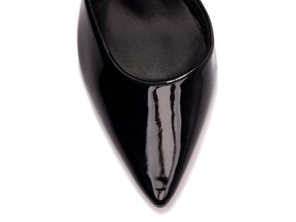 Imagem de Sapato Scarpin Salto Alto Grosso Bico Fino 9 cm Torricella