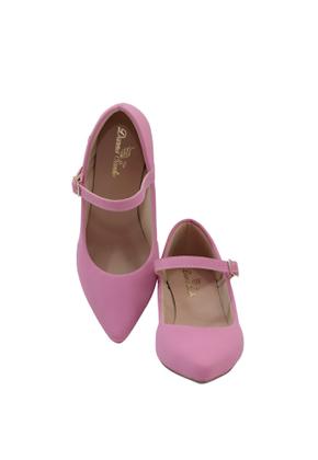 Imagem de Sapato Scarpin Salto Baixo Grosso Estilo Boneca 36.003