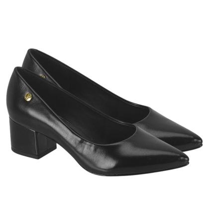 Imagem de Sapato Scarpin Salto Grosso Vizzano - Preto 01