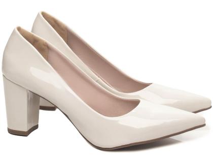 Imagem de Sapato Scarpin Salto Numeração Especial Arrasadora