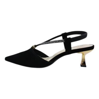 Imagem de Sapato Scarpin Slingback Salto Medio Elegante Bebecê T3814-334