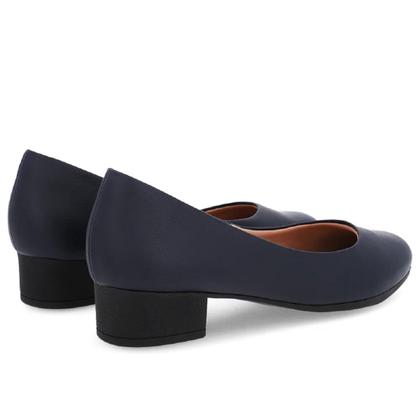 Imagem de Sapato Scarpin Usaflex Salto Baixo  Conforto e Sofisticação