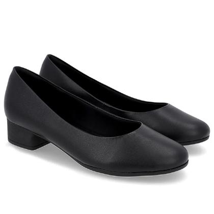 Imagem de Sapato Scarpin Usaflex Salto Baixo  Conforto e Sofisticação