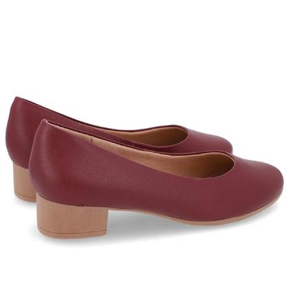 Imagem de Sapato Scarpin Usaflex Salto Baixo  Conforto e Sofisticação