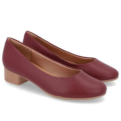 Imagem de Sapato Scarpin Usaflex Salto Baixo  Conforto e Sofisticação