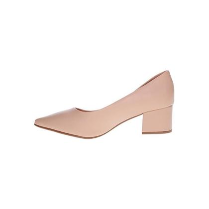 Imagem de Sapato Scarpin Vizzano Casual Feminino Salto Bloco Médio