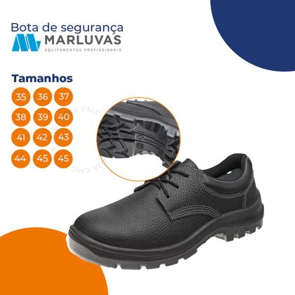 Imagem de Sapato segurança ocupacional epi vulcaflex modelo 10vs48pvc biqueira em pvc com c.a