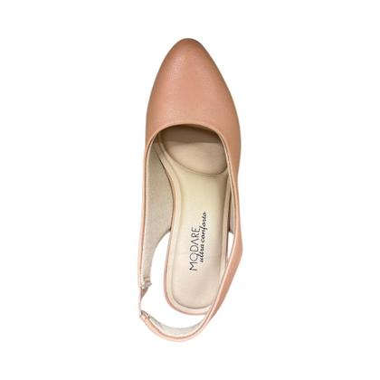 Imagem de Sapato slingback feminino modare 7377.120 salto grosso original