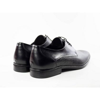 Imagem de Sapato Social Autem Originals Tramado com Cadarço Bico Redondo e Sola Borracha