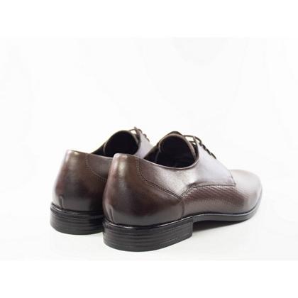 Imagem de Sapato Social Autem Originals Tramado com Cadarço Bico Redondo e Sola Borracha