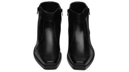 Imagem de Sapato Social Bota Masculina Cano Alto Modelo Bico Fino