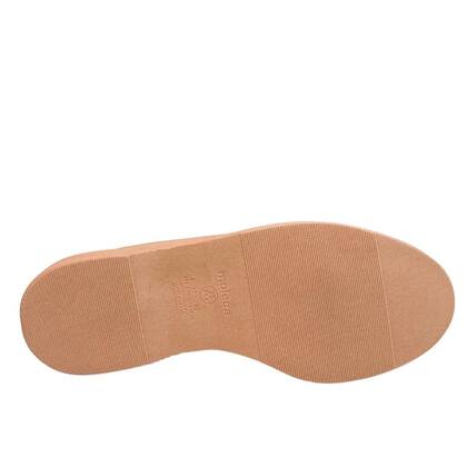 Imagem de Sapato Social Branco Mocassim Sapatilha Moleca Napa