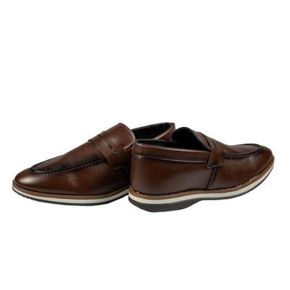 Imagem de Sapato Social + Carteira Masculino Oxford Milan Confortável Sapato Masculino Social Brogue