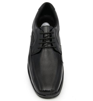 Imagem de Sapato Social Casual Masculino Couro Macio Confortável Palmilha Gel PU