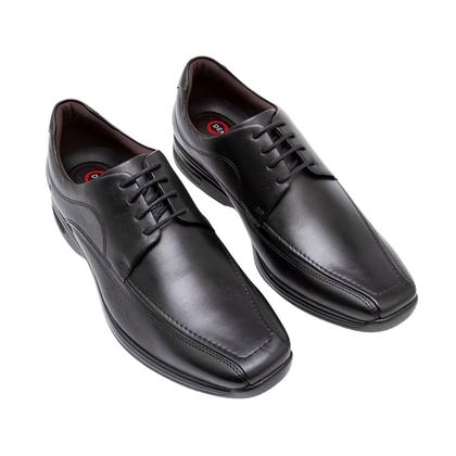 Imagem de Sapato Social de Couro Masculino Democrata Air Spot 448026-003 Preto
