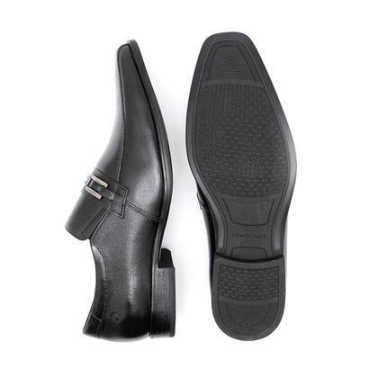 Imagem de Sapato Social Democrata Metropolitan Prime Preto Elástico