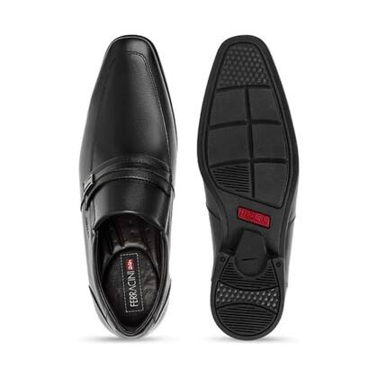 Imagem de Sapato Social Ferracini Masculino London em Couro - 4462-281G