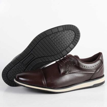 Imagem de Sapato Social Franshoes Elast Fp2022 Cafe